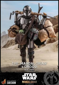 The Mandalorian And Grogu Deluxe Figure Set- Star Wars Hot Toys Collectibles 1/6 Scale Action Figure -Toy Hotsale Store the mandalorian and grogu deluxe version star wars gallery 60db6 1