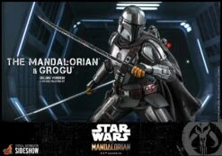 The Mandalorian And Grogu Deluxe Figure Set- Star Wars Hot Toys Collectibles 1/6 Scale Action Figure -Toy Hotsale Store the mandalorian and grogu deluxe version star wars gallery 60db6 7