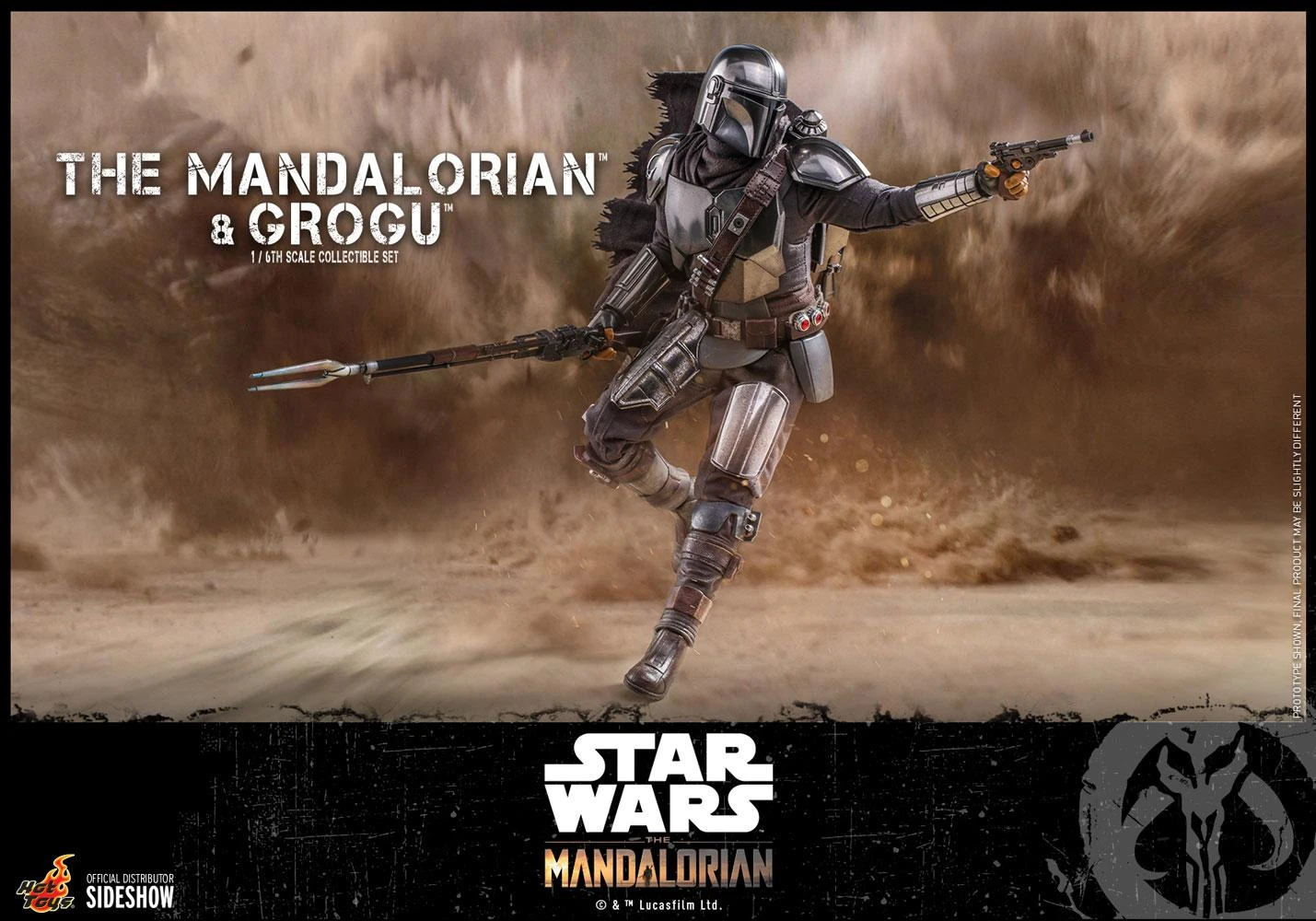 The Mandalorian And Grogu - Star Wars Hot Toys Collectibles 1/6 Scale Action Figure 9 The Mandalorian And Grogu - Star Wars Hot Toys Collectibles 1/6 Scale Action Figure - Image 7