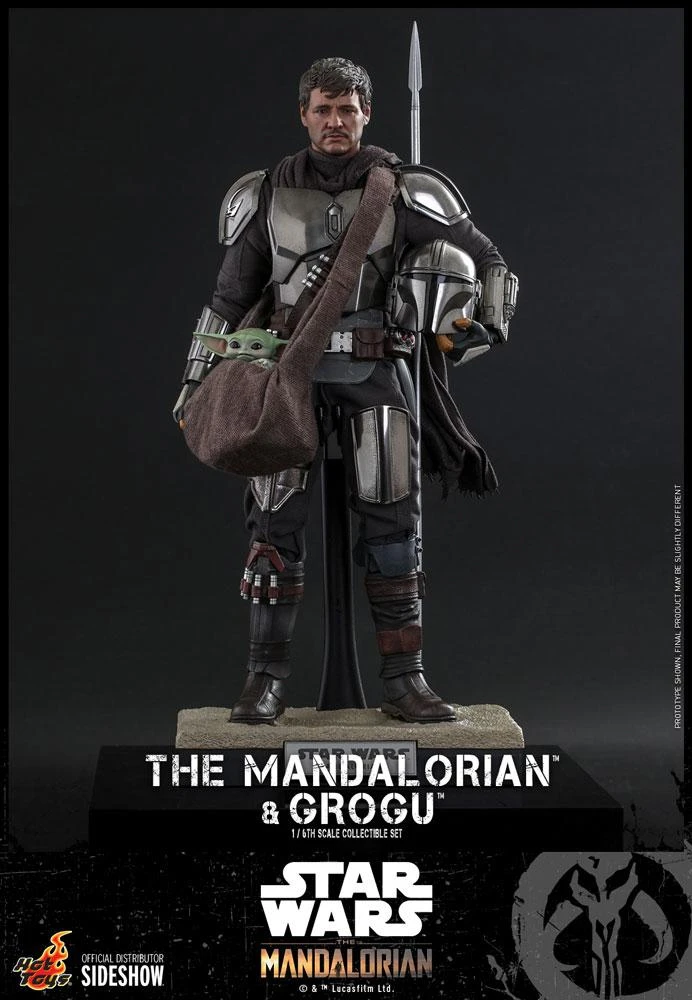 The Mandalorian And Grogu - Star Wars Hot Toys Collectibles 1/6 Scale Action Figure 4 The Mandalorian And Grogu - Star Wars Hot Toys Collectibles 1/6 Scale Action Figure - Image 2