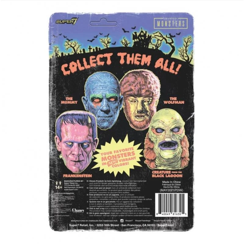 SUPER7 Universal Monsters ReAction Action Figure - Creature From The Black Lagoon (Costume Colours) 5 SUPER7 Universal Monsters ReAction Action Figure - Creature From The Black Lagoon (Costume Colours) - Image 3