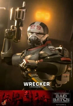 *PRE-ORDER Wrecker - Star Wars: The Bad Batch Hot Toys Collectibles 1/6 Scale Action Figure -Toy Hotsale Store wrecker star wars gallery 640772cc71276