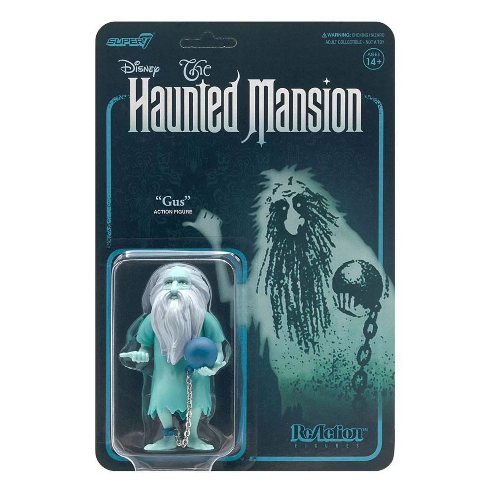 SUPER7 The Haunted Mansion ReAction Action Figure Wave 1 - Gus 3 SUPER7 The Haunted Mansion ReAction Action Figure Wave 1 - Gus