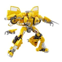 Hasbro Transformers Studio Series Buzzworthy Bumblebee Deluxe Action Figure 2-Pack - Bumblebee VS Dropkick -Toy Hotsale Store yel f